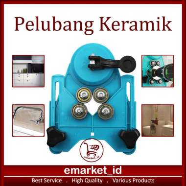 Pelubang Keramik / Glass Hole Locator / Alat Bantu Mata Bor Cramic Kaca Granit