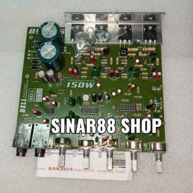 KIT AMPLIFIER ACTIVE SPEAKER STEREO BSX A5 BELL BGR 200W 300W