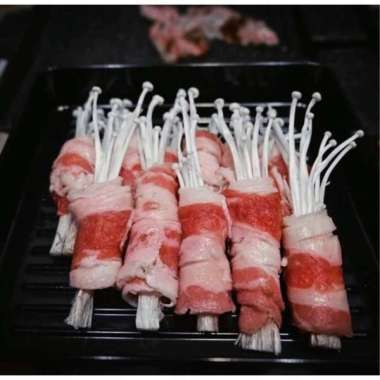 Bundling US Shortplate 500gr + Jamur Enoki 3 Pack [Tangerang]