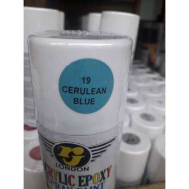 pilok pilox cat semprot Rj blue biru mengkilap metalik stabilo langit tua muda gelap pernis putih Bi