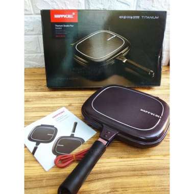 Happycall Titanium Double Pan Jumbo Grill 3002-0074 Original Korea