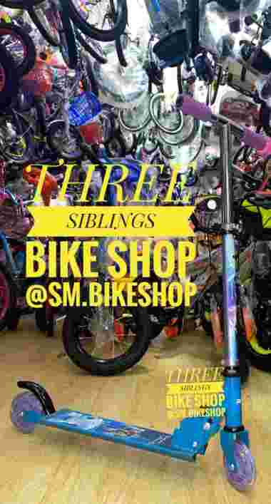 SCOOTER OTOPED ANAK ELEMENT RMB RODA 2 FROZEN BIRU