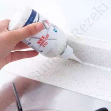 Pengisi Nat Penutup Pinggiran Lantai Semen Putih Dempul Ubin Tembok Botol