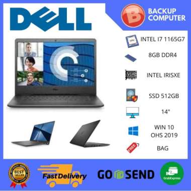 DELL Vostro 3400 i7- 1165G7 / 8GBx1 / 512GB SSD / Win 10 OHS IRISXE