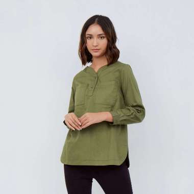 Olive Green Blouse Terbaru Juni 2022 