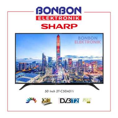 Sharp LED Digital TV 50 Inch 2T-C50AD1i / 2TC50AD1 Full HD