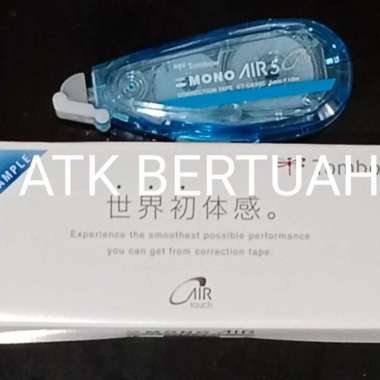 TOMBOW MONO AIR 5 CORRECTION TAPE Reguler Sample