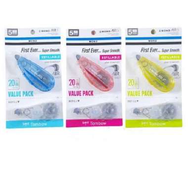 TOMBOW MONO AIR 5 CORRECTION TAPE Reguler,warna :