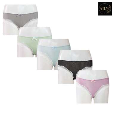 Aily NA33 Celana Dalam Wanita Renda (1 pcs) - Warna Random