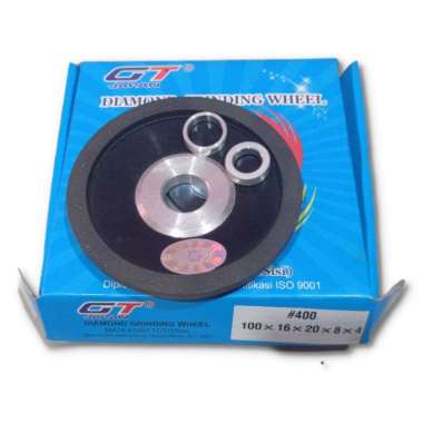 Diamond Asah TCT GT 4" / Diamond Asah 4" (1 sisi) #400 / Batu Asah / Diamond Grinding WHEEL GT