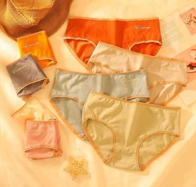 CC CD001 Celana Dalam Wanita Import Super Nyerap Anti Bakteri dan Bahan Halus Lembut dan Enak Grey X