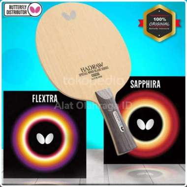 Paket Bet Ping Pong Butterfly Hadraw Vk / Sapphira / Flextra Kode 298 Dirakit