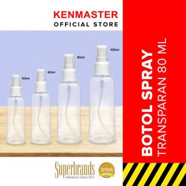 Botol Spray Refill Plastik - Botol Isi Ulang Parfum 80ml - BOTL037