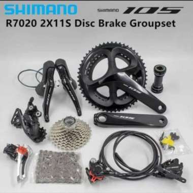 GROUPSET SHIMANO 105 DISCBRAKE R7020