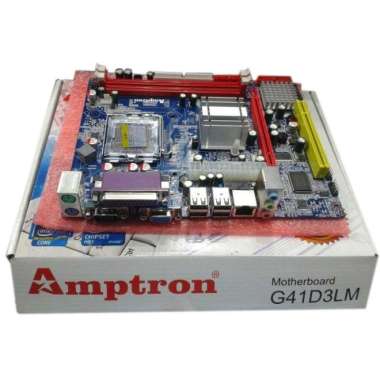 Motherboard Amptron G41 Soket LGA775 / MOBO Mainboard G 41 Intel 775