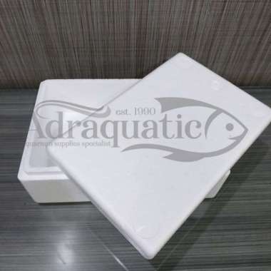 STYROFOAM BOX 1KG UK. 30X20X10 CM STEROFOAM KOTAK BOK GABUS BOKS