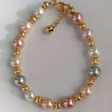 Gelang Mutiara Asli Lombok Mutiara Shell Model Laris Manis