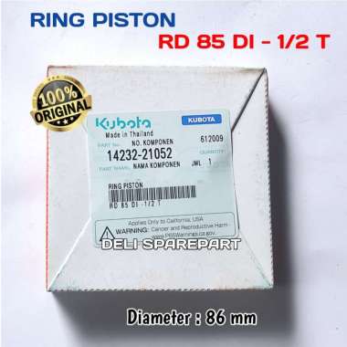 Rd 85 ring piston ring seher mesin kubota Rd 85DI  1/2 T original
