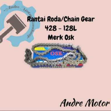 Rantai Roda 428-128 RXKing/Vixion/CB150R/Thunder Merk OSK