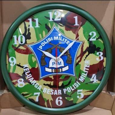 Jam | Jam Dinding | Jam Dinding Logo | Jam Dinding PM loreng