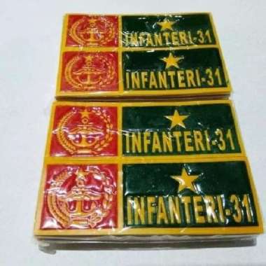 Stiker|Stiker Plat Motor|Stiker Plat Motor Infanteri|Stiker Motor