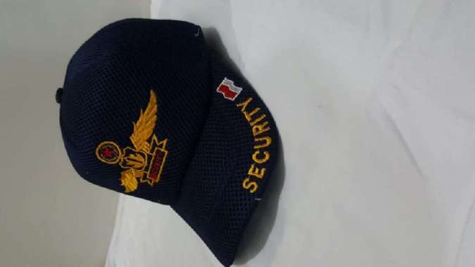 Topi jaring Satpam / Topi satpam / topi jaring