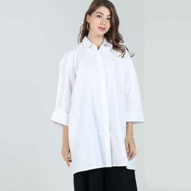 white loose shirts