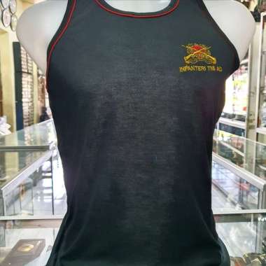 kaos singlet Infanteri Kecil | singlet Logo | singlet tentara | Singlet Pria Polos