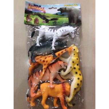 Mainan Binatang Karet Wild Animal Besar