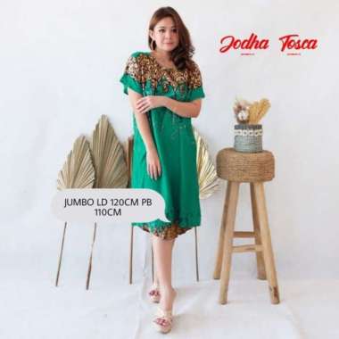 SALE DASTER MURAH JUMBO BUMIL KATUN RAYON ADEM TERBARU TOSCA - JODHA