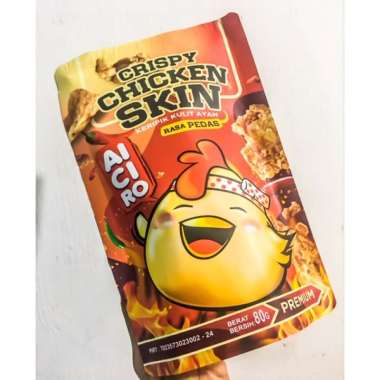 AICIRO - Keripik Kulit Ayam Crispy PEDAS