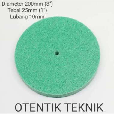 NONWOVEN HIJAU 200 MM - NON WOVEN 8 INCI - RODA BUSA POLES - POLIAK