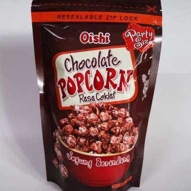 Oishi Snack Popcorn 100gr Coklat