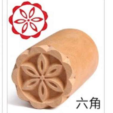 Stempel Bakpau Bakpao Stamp Pia Kue 2.5cm Bunga