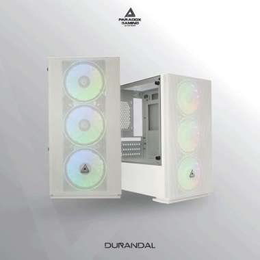 PARADOX PC Casing GAMING DURANDAL PINK / WHITE PUTIH