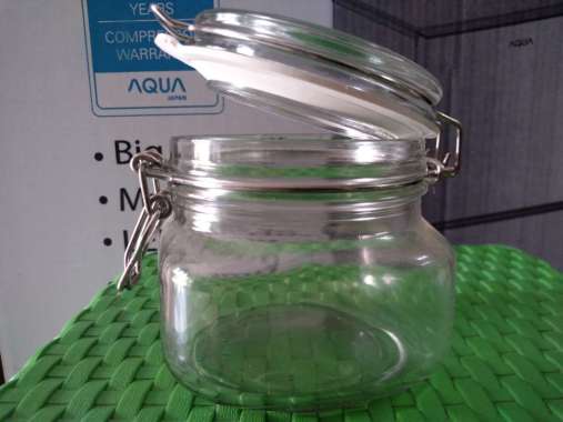 EXETER Hermetico Glass Jar 200 mL| Toples Kaca | Jar Bumbu Beling