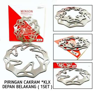Piringan Depan / Belakang Cakram 1set Klx 150 Dtracker 150 SET CAKRAM