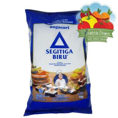Tepung Terigu Segitiga Biru - 1 Kg