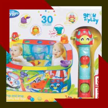 Playgro ballenbad pop and drop activity ball gym on sale