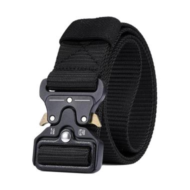 Elfs Tactical Cobra Buckle Ikat Pinggang Pria - Hitam Semua Ukuran Hitam Denim