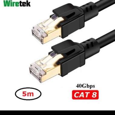 LAN CAT 8 Gigabit Ethernet Network Cable 5 Meter Wiretek