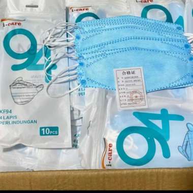 Masker KF94 EVO / Masker Medis KF94 Warna Colour 4 Ply