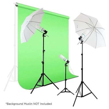 Portrait Lampu Penerangan Studio Foto Studio Lightning Kit Background
