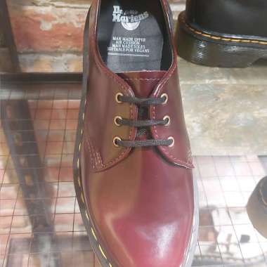 SALE!!! SEPATU DOCMART DR MARTENS 1461 VEGAN CHERRY RED SIZE 36 - 45 NEW ORIGINAL