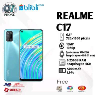 REALME C17 6/256 RAM 6GB INTERNAL 256GB GARANSI RESMI INDONESIA Biru