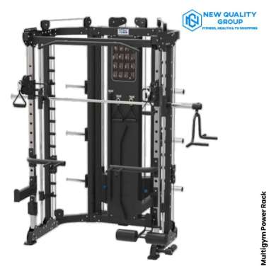 New Alat Kesehatan Olahraga Fitness Gym Multi Gym Power Rack Smith Machine TL 088