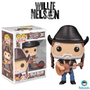 Funko POP! Rocks Willie Nelson with Cowboy Hat [Exclusive] #261