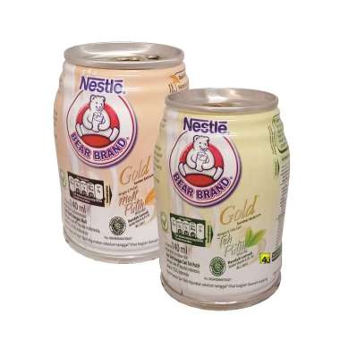 Promo Harga Bear Brand Susu Steril Gold Teh Putih 140 ml - Blibli