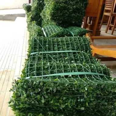 rumput dolar sintetis artifical - hiasan daun palsu - dolar sintetis