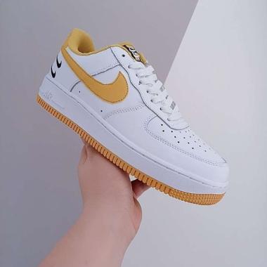 white mid air forces